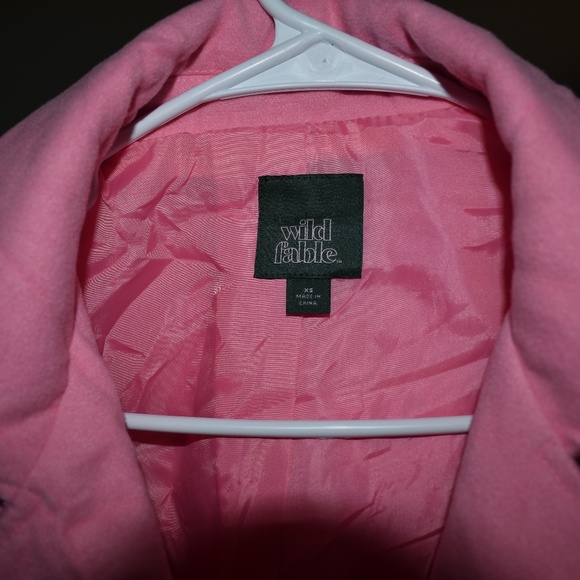 Women's Size XS Pink Peacoat from Wild Fable - Picture 2 of 2
